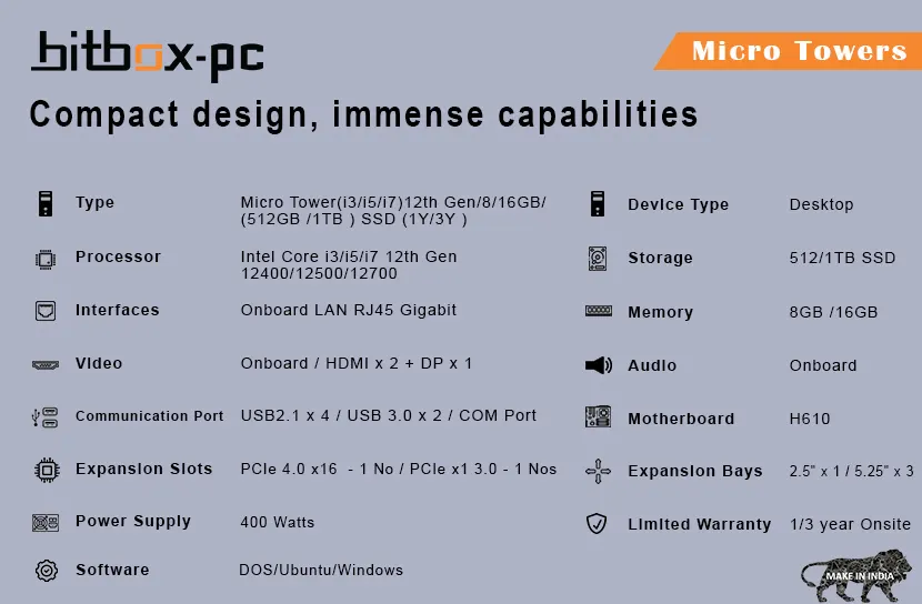 Micro Tower PC